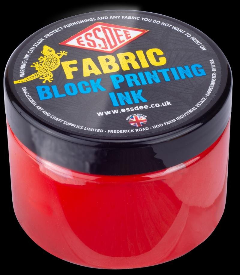 Kniha ESSDEE Barva na linoryt textilní 150 ml - Red 
