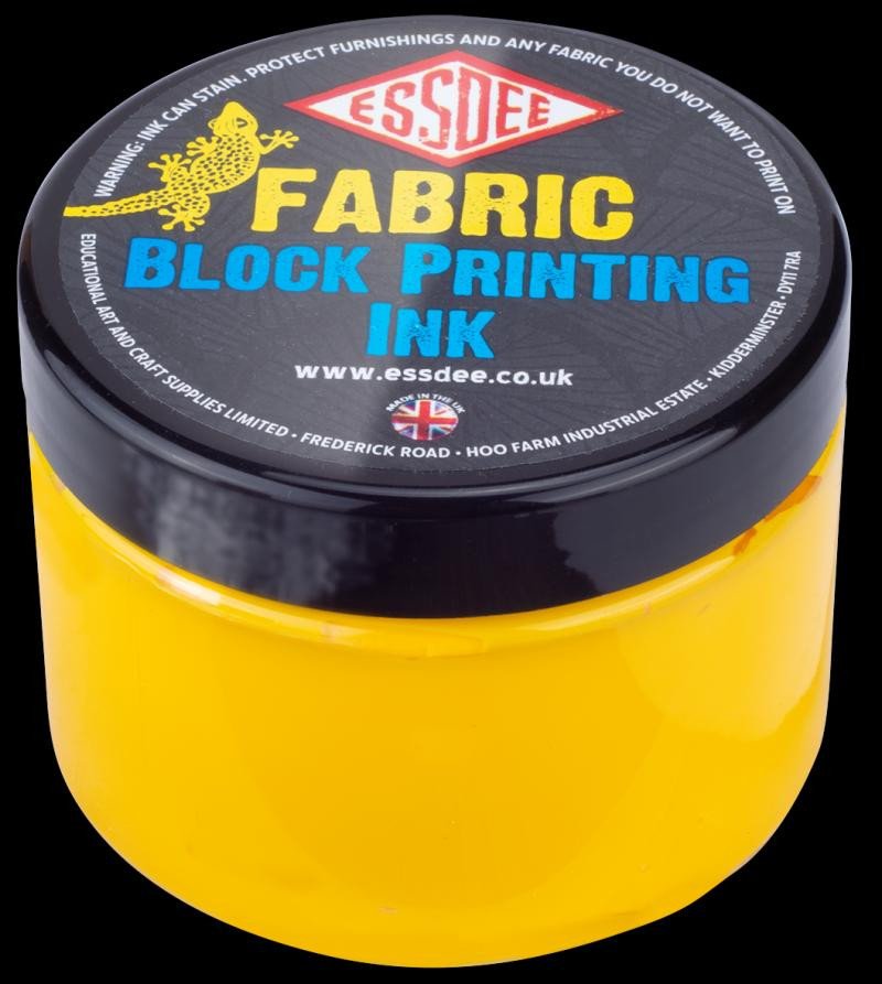 Könyv ESSDEE Barva na linoryt textilní 150 ml - Yellow 