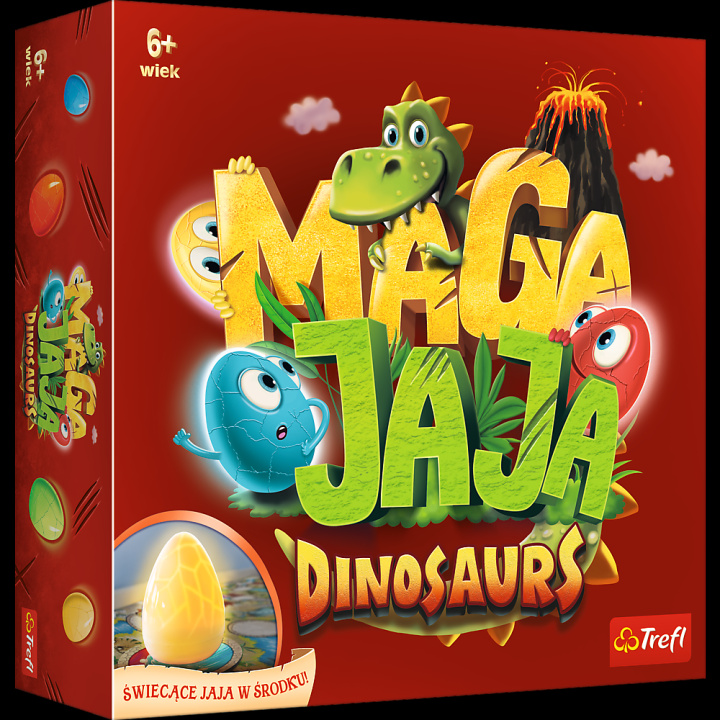 Книга Gra Magajaja dinosaurs 02281 