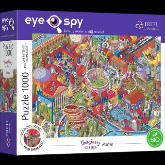 Játék UFT Eye Spy Puzzle 1000 - Imaginary Cities: Rom, Italien 