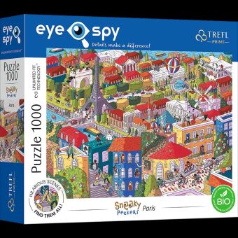Játék UFT Eye Spy Puzzle 1000 - Imaginary Cities: Paris, Frankreich 