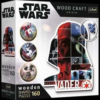 Játék Holz Puzzle 160  Star Wars - Darth Vader 