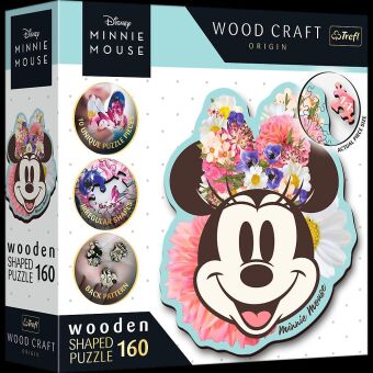 Hra/Hračka Holz Puzzle 160  Disney - Minnie Maus 
