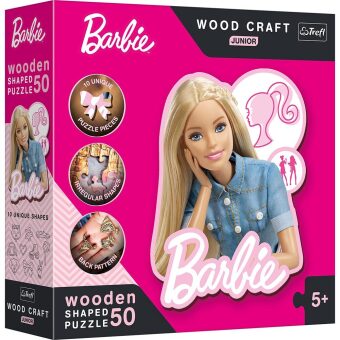 Joc / Jucărie Holz Puzzle Junior 50  Barbie 
