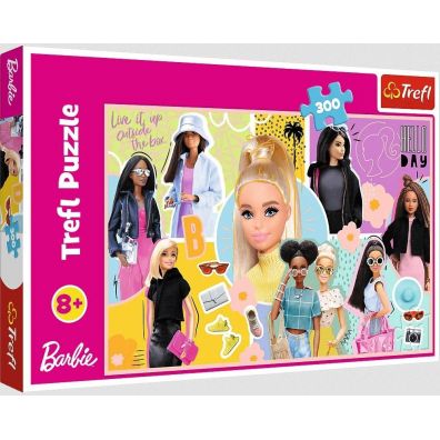Kniha Puzzle 300 Twoja ulubiona Barbie 23025 