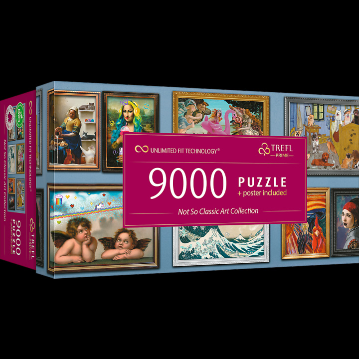 Gra/Zabawka Puzzle 9000 Trefl Prime UFT  Not So Classic Art Collection 81021 