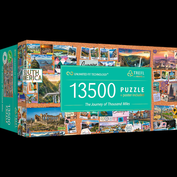 Játék Puzzle 13500 Trefl Prime UFT  The Journey of Thousand Miles 81025 