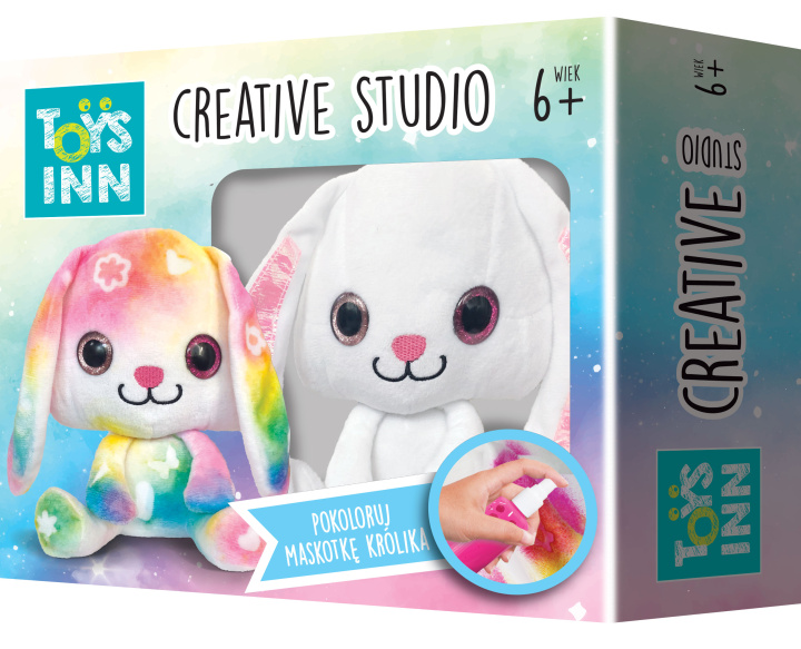 Kniha Creative studio królik maskotka do kolorowania 