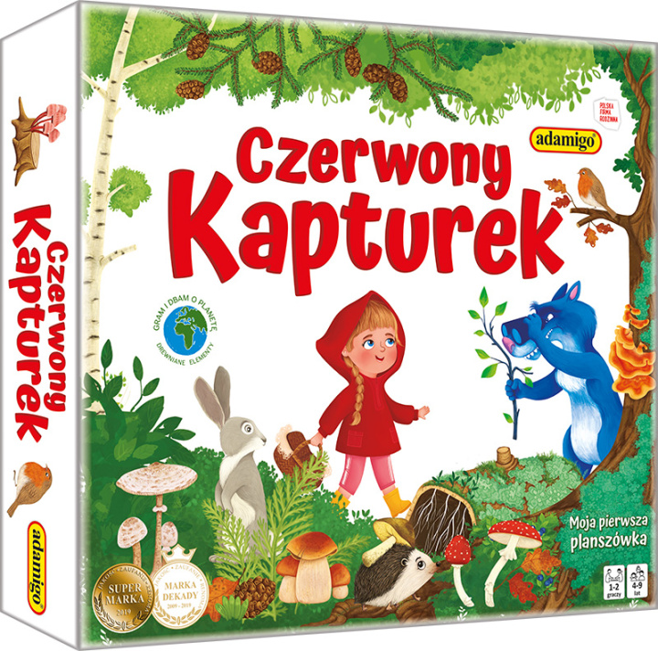 Knjiga Gra Czerwony kapturek 