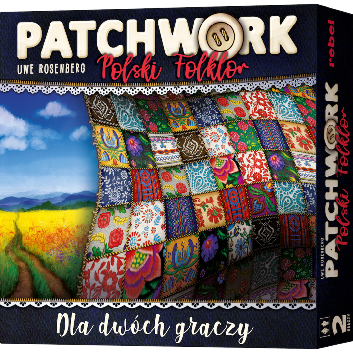 Könyv Gra Patchwork Polski folklor 