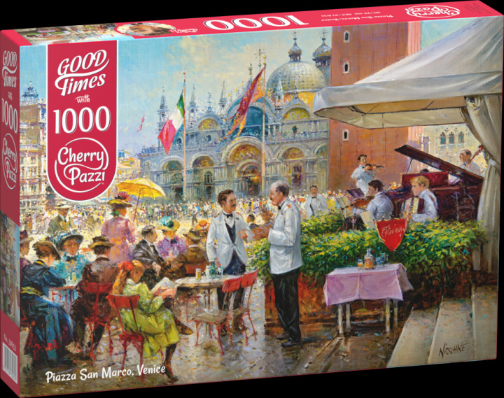 Knjiga Puzzle 1000 CherryPazzi Piazza San Marco Venice 30653 