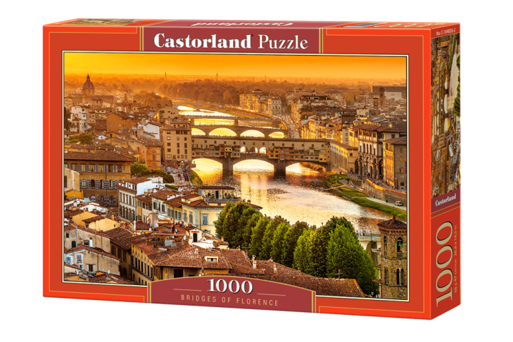 Könyv Puzzle 1000 Mosty we Florencji C-104826 