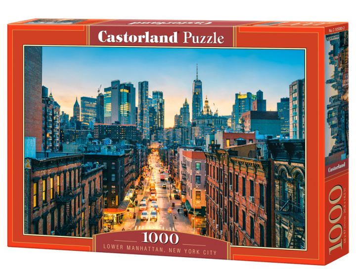 Könyv Puzzle 1000 Lower Manhattan New York City C-105083-2 