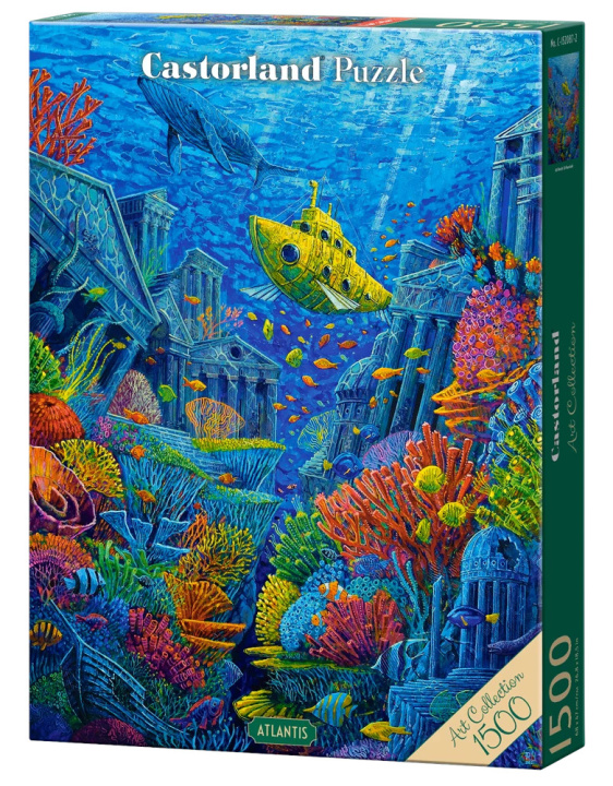 Könyv Puzzle 1500 Atlantis C-152087-2 