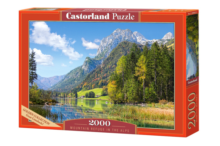 Book Puzzle 2000 Schronisko górskie w Alpach C-200832-2 