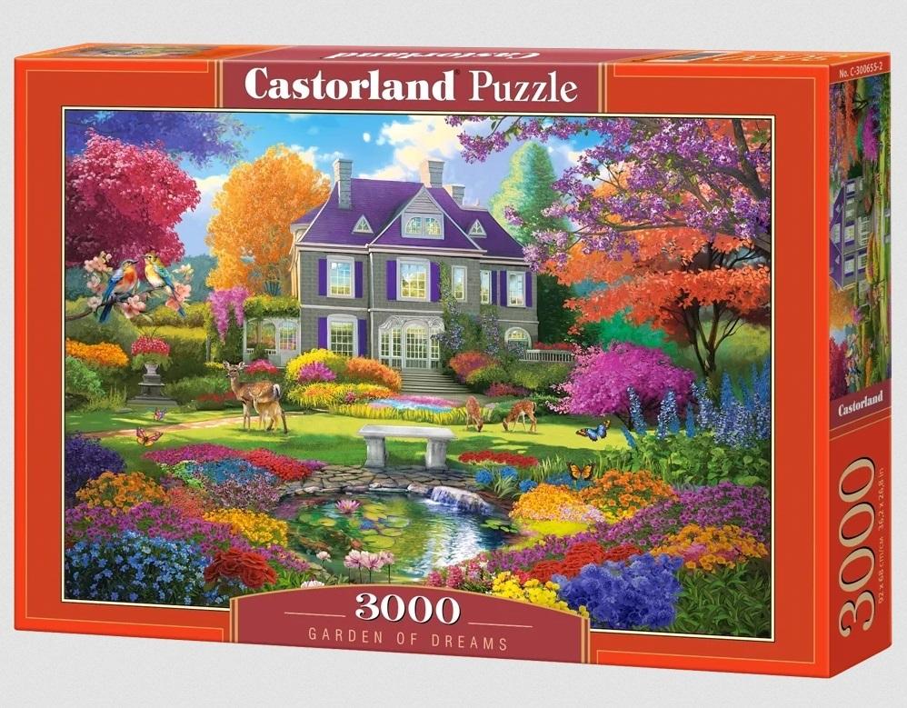 Kniha Puzzle 3000 Garden of Dreams 