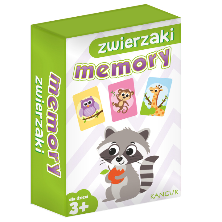 Book Gra Memory Zwierzaki mini 