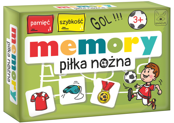 Książka Gra Memory Piłka Nożna 