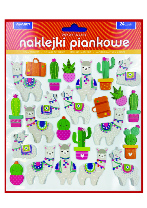 Knjiga Naklejki piankowe całoroczne V3 
