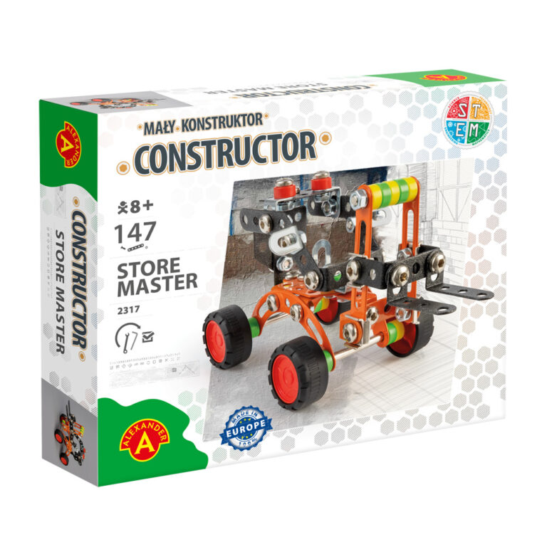 Knjiga Mały konstruktor Storemaster 