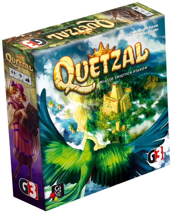 Könyv Gra Quetzal Miasto świętych ptaków 
