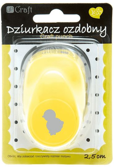 Knjiga Dziurkacz ozdobny Kurczak 2,5cm mix 