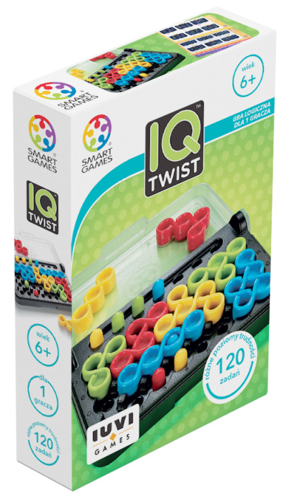 Buch Smart Games IQ Twist (PL) IUVI Games 