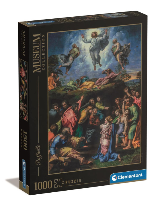 Kniha Puzzle 1500 museum Raphael Transfiguration 31698 