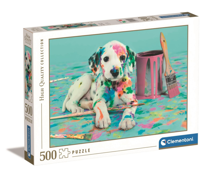 Könyv Puzzle 500 HQ The funny dalmatian 35150 