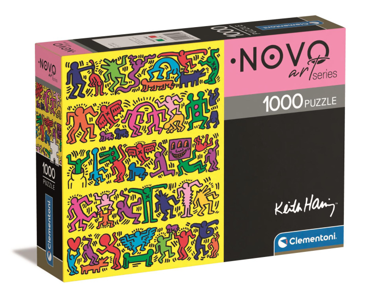 Kniha Puzzle 1000 compact art collection Keith Haring 39755 