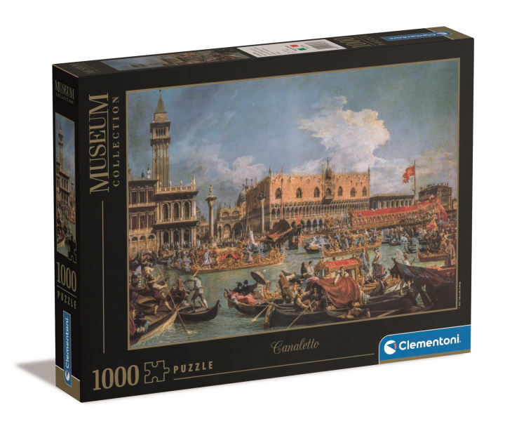 Könyv Puzzle 1000 museum Canaletto The return of the bucentaur at the molo on ascension day” 39764 