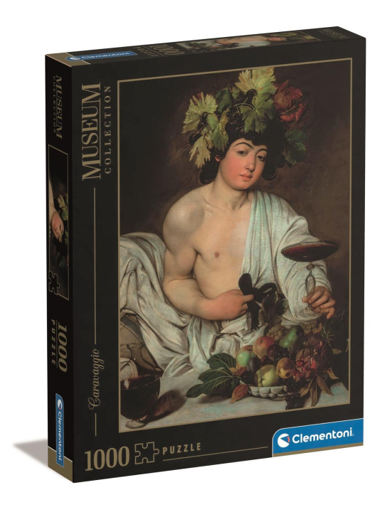 Kniha Puzzle 1000 Museum Caravaggio Bacchus 39765 