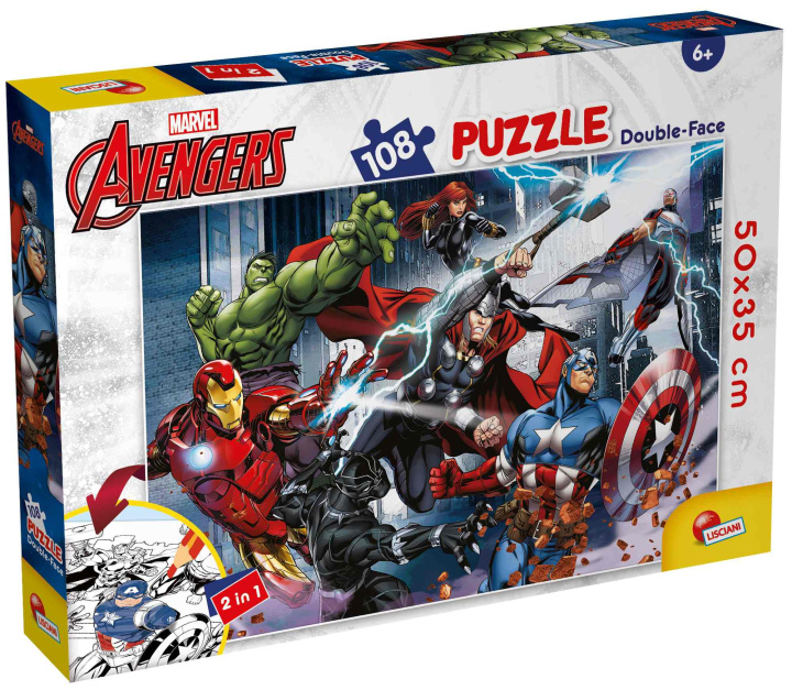 Jogo/brinquedo Puzzle 108 Marvel Avengers 