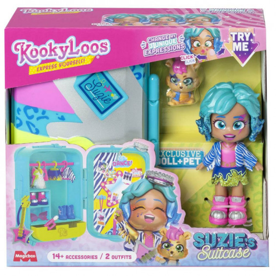Knjiga KOOKYLOOS S Suzie Q's Suitcase 