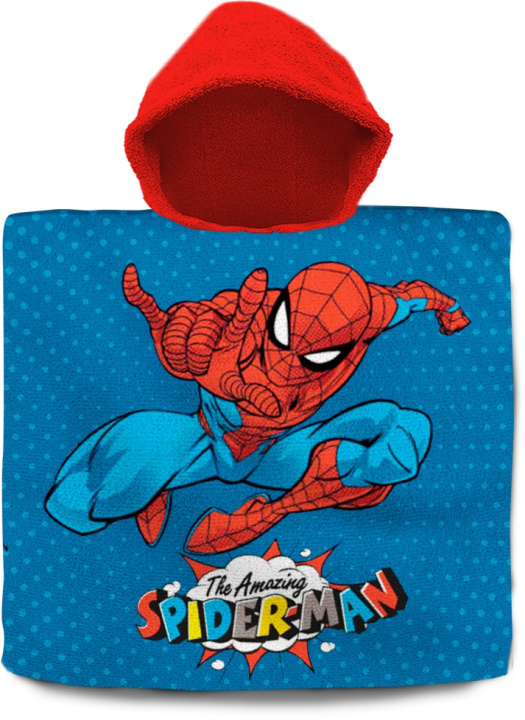 Książka Poncho kąpielowe Spiderman 120x60 cm SPM-D37B 