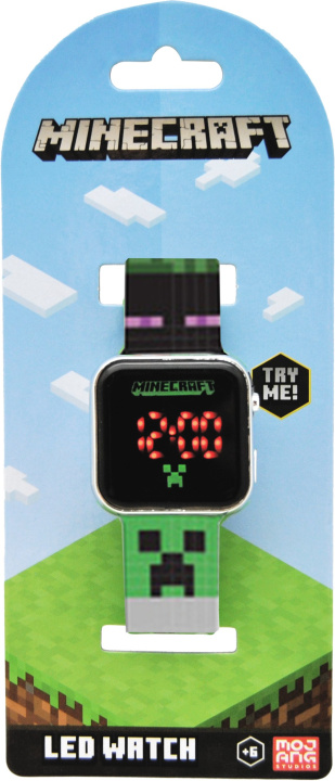 Carte Zegarek LED z kalendarzem Minecraft MIN4165 