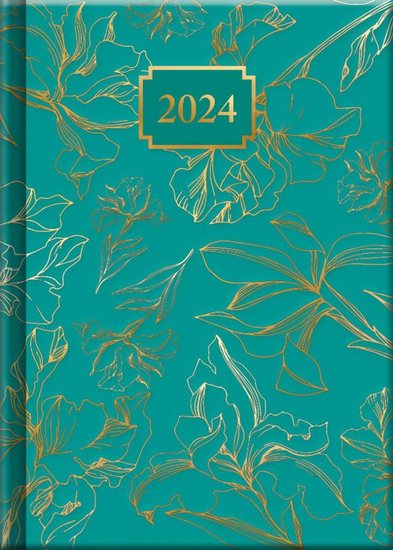 Book Diář 2024 Praktik TYRKYS, denní A6 