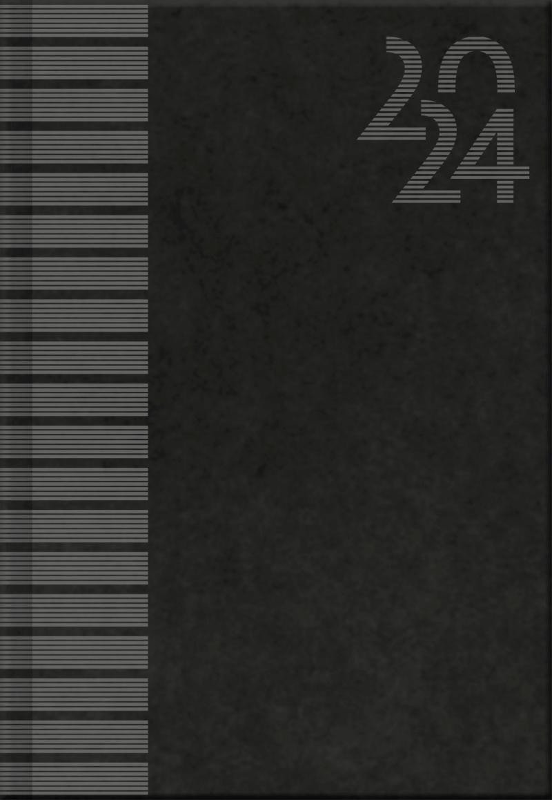 Книга Diář 2024 VIVELLA Black, denní A5 