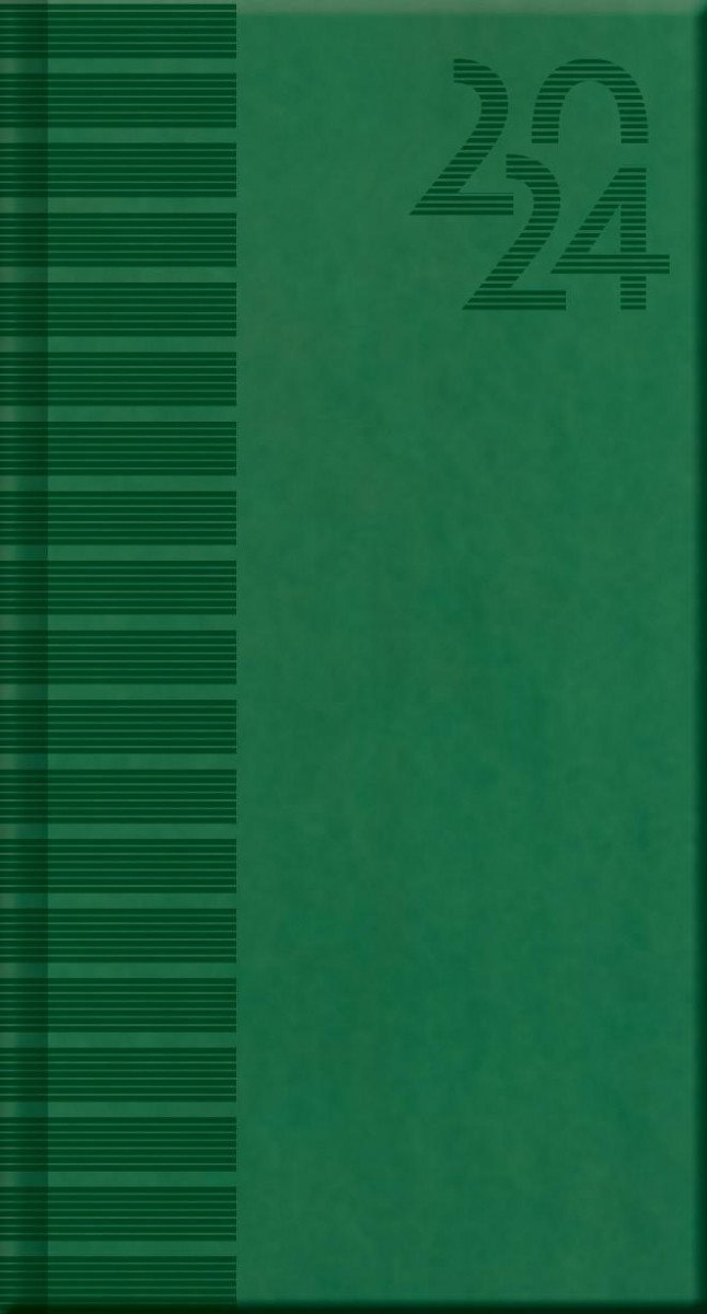 Kniha Diář 2024 VIVELLA Green - mini, týdenní A6 