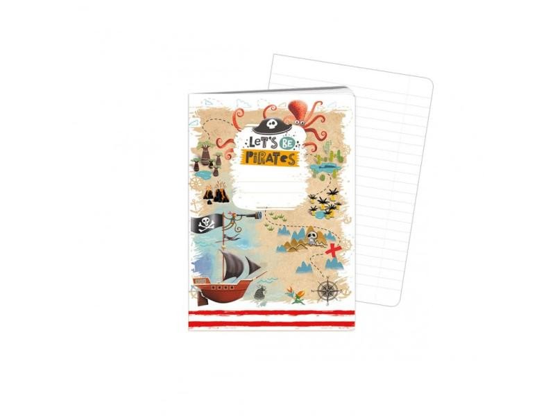 Stationery items Sešit A6, 40 listů, typ 644 Let’s be Pirates 