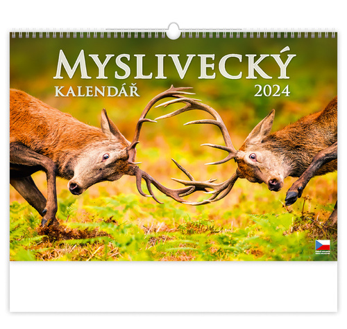 Calendar / Agendă Myslivecký kalendář - nástěnný kalendář 2024 