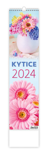 Kalendár/Diár Kytice - nástěnný kalendář 2024 