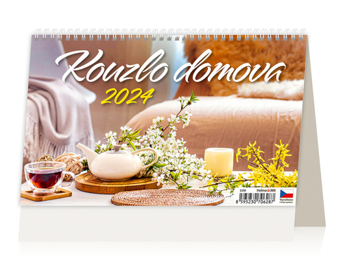 Naptár/Határidőnapló Kouzlo domova - stolní kalendář 2024 
