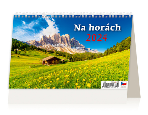 Calendar / Agendă Na horách - 14denní - stolní kalendář 2024 