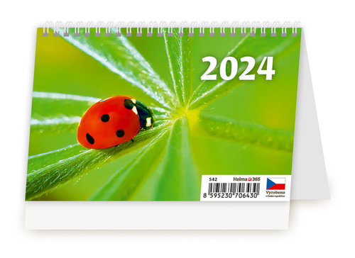 Calendar / Agendă Týdenní 'S' - stolní kalendář 2024 