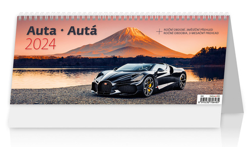 Calendar / Agendă Auta/Autá - stolní kalendář 2024 