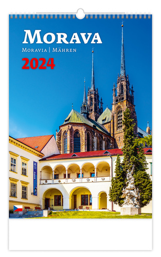 Calendar / Agendă Morava - nástěnný kalendář 2024 