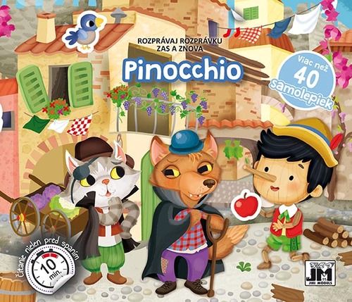 Kniha Pinocchio 