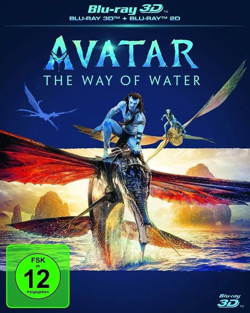 Videoclip Avatar: The Way of Water, 4 3D Blu-ray (Ablöse) James Cameron