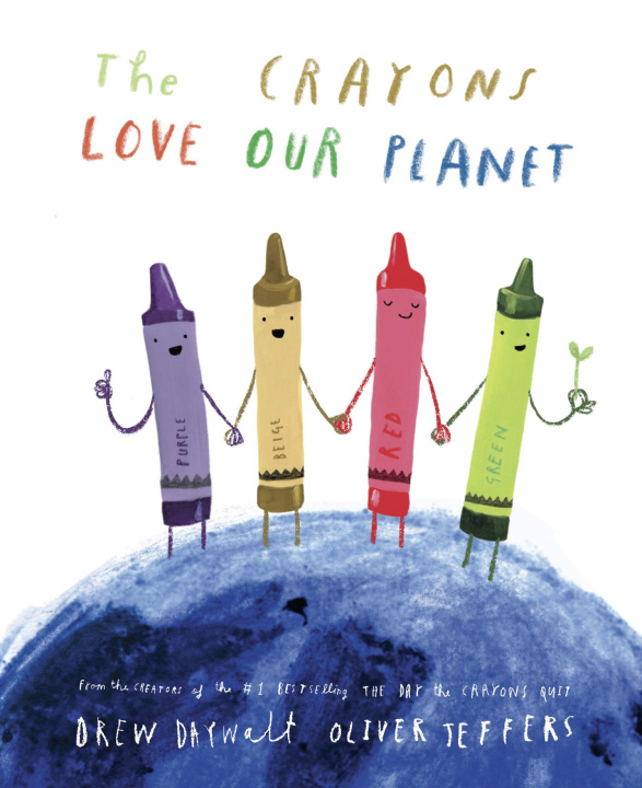 Carte Crayons Love our Planet Drew Daywalt